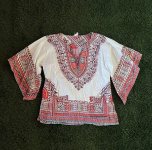 Vintage Glockenärmel Bluse 70’s Boho Hippie - Bild 1 von 2