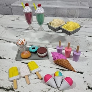 Our Generation Sweet Stop Play Food Lot 18 Pieces Popsicles Ice Cream Milkshakes - Picture 1 of 7