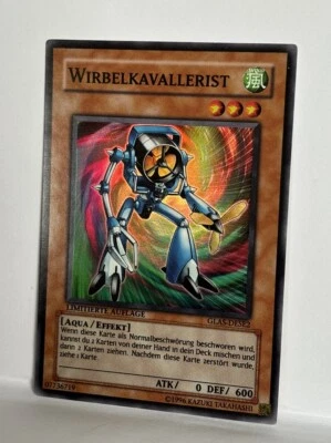 Yu-Gi-Oh! Wirbelkavallerist, GLAS-DESE2, Super Rare, Limitierte Auflage, EX - Bild 1 von 4