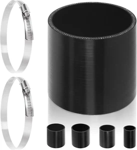 1Pcs 4 Inch - 102mm 4-Ply Reinforced Straight Silicone Hose with 105-127mm 304 S - Picture 1 of 12