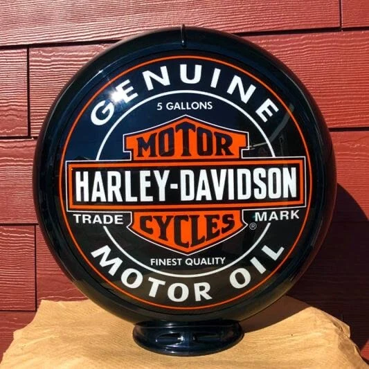 Harley Davidson - Aceite de motor genuino - Bomba de gas globo ~ Incluye envío Foto 1 de 1