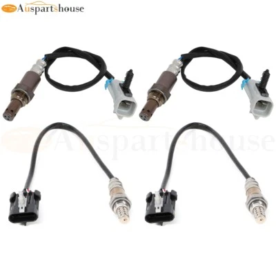 4pcs O2 Oxygen 02 Sensor for 2011-2013 Chevrolet Caprice 6.0L Up+ Downstream - Image 1 of 4