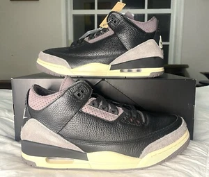 Size 11 - A Ma Maniére x Air Jordan 3 Retro Black Violet Ore W - Picture 1 of 5