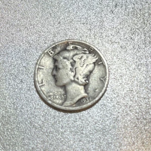 1936 D Silver Mercury Dime, Good Album Filler “FREE SHIPPING” - Picture 1 of 2