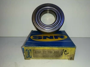 6207.ZZ.J30.A50.A SNR Nuovo Cuscinetto a sfera monofila schermato - Foto 1 di 3