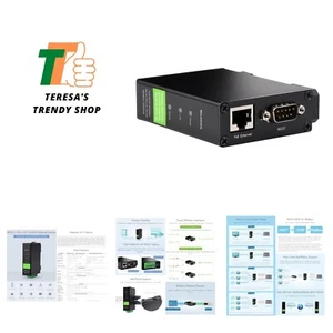 RS232/485/422 to RJ45 Ethernet Module, TCP/IP to Serial, with POE Function, B... - Picture 1 of 8