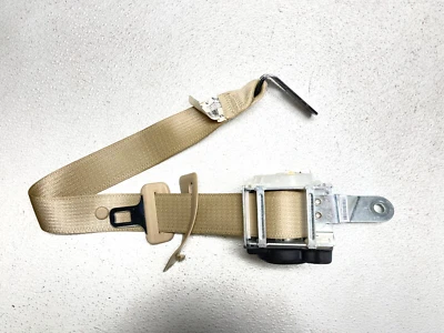 2008-2009 CADILLAC CTS SEDAN REAR LEFT DRIVER SIDE SEAT BELT RETRACTOR BEIGE OEM - Image 1 of 4