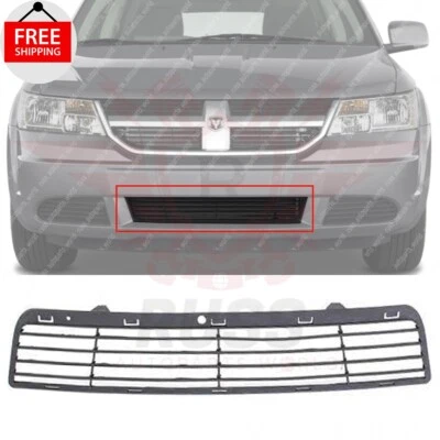 New Front Bumper Lower Grille Black Fits 2009-2015 Dodge Journey CH1036112 - Изображение 1 из 4
