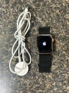 USED APPLE SMART WATCH SE A2351 1ST GENERATION ROSE GOLD 40MM (QUI003396) - Photo 1 sur 5