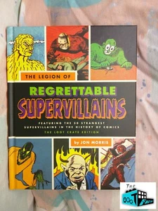 REGRETTABLE SUPERVILLAINS / SUPER VILLAINS Hard Cover Book - Loot Crate - 10/16 - Picture 1 of 5