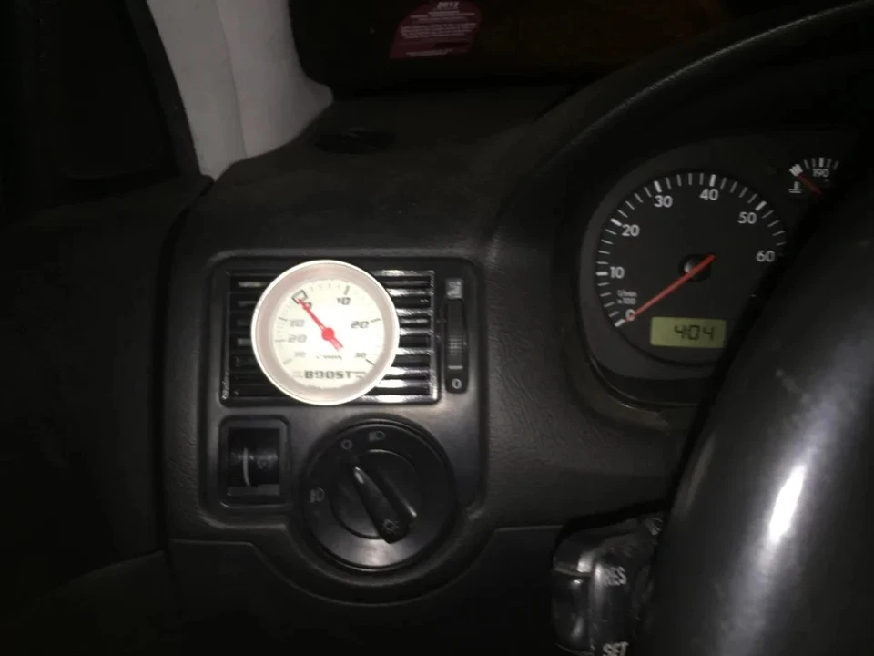 Cápsula de calibre de refuerzo de ventilación de 52 mm para Volkswagen VW MKIV Golf 1997-2005 Foto 1 de 3