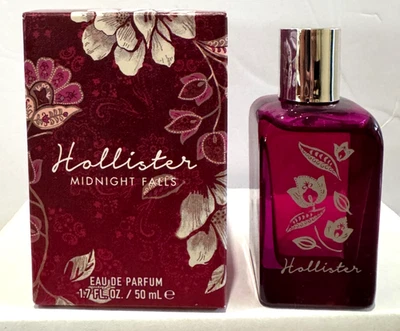 Hollister Midnight Falls EDP Eau De Parfum Perfume 1.7oz Spray Nuevo en Caja Foto 1 de 2