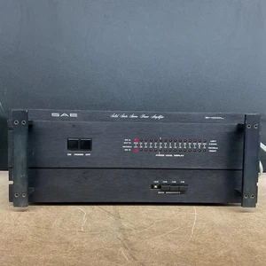 Amplificatore di potenza stereo a stato solido SAE modello 2400L - testato funzionante manca manopola - Foto 1 di 11