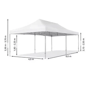 8m x 4m Gala Tent Heavy-Duty Gazebo β Sturdy, Waterproof, Ideal for Events - Picture 1 of 4