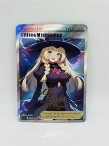 Pokemon Göttin Lillie & Mismagius Cosplay Doujin DIY Kawaii Art Holo Karte - Bild 1 von 1