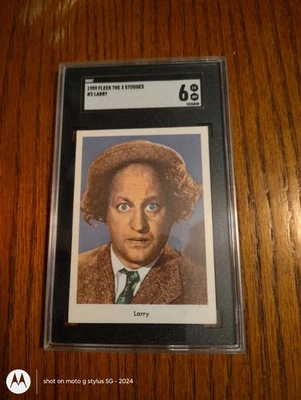 1959 FLEER  LARRY #3 GRADED SCG 6 VERY NICE CARD - Image 1 of 4