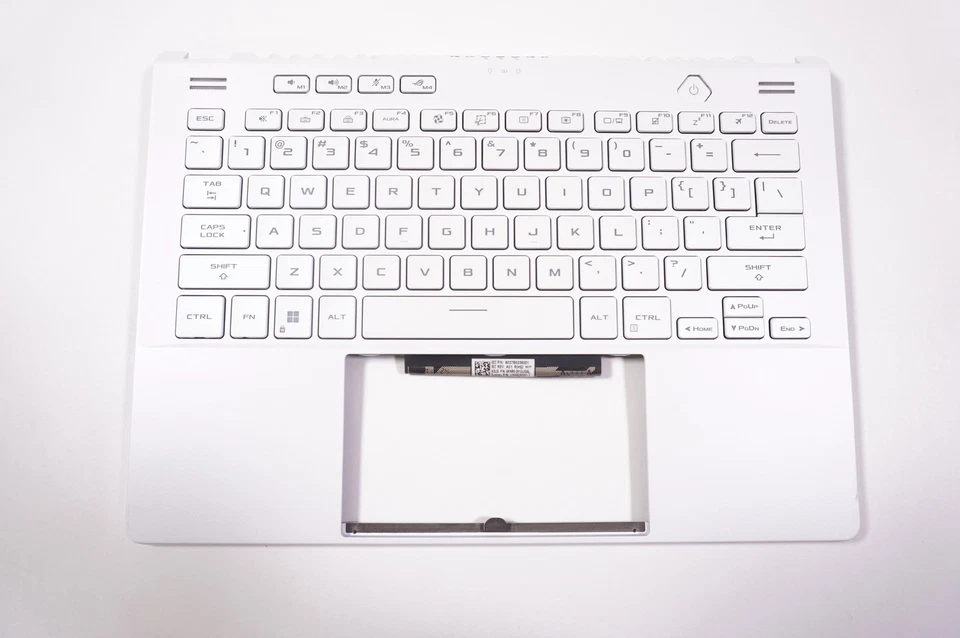 Teclado 6053B2014201 Asus US apoio para as mãos branco GA402RK-G14.R96800 - Imagem 1 de 2