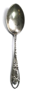 Sterling Bates & Klinke Plymouth Massachusetts Souvenir Spoon 3.5" Demitasse - Picture 1 of 3