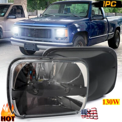 DOT 7x6" LED Headlight Hi-Lo H4 for GMC C1500 C2500 C3500 K1500 S15 Pickup Truck - Image 1 of 4