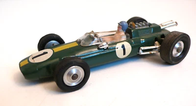 CORGI TOYS   LOTUS CLIMAX FORMULE 1    1/43 ème   MÉTAL  1964 TRÈS BON ÉTAT - Photo 1/4
