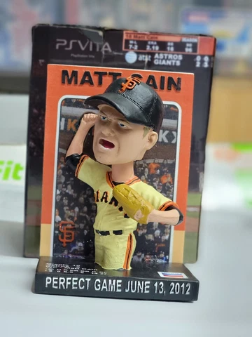 San Fransisco Giants 2022 Matt Cain SGA Perfect Game Bobblehead (6/12/22) Cover