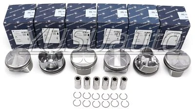 6 peças pistões e anéis STD Φ88mm fabricante de equipamento original KS para Mercedes-Benz E280 C300 3.0L V6 - Imagem 1 de 4