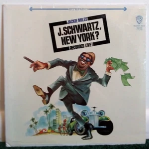 Jackie Miles – J. Schwartz, New York? Vinyl LP - Warner - Still Sealed - Comedy - Picture 1 of 2