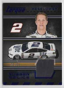 2016 Panini Torque Rubber Relics Blue Brad Keselowski Tire 20/99 #RR-BK