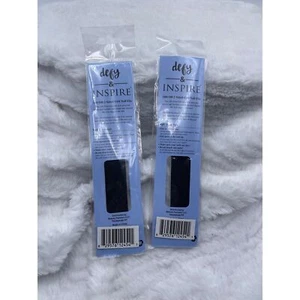 Nail File Defy & Inspire 180 Fine/100 Medium Grit 2 Sided Pack of Two New - Picture 1 of 5