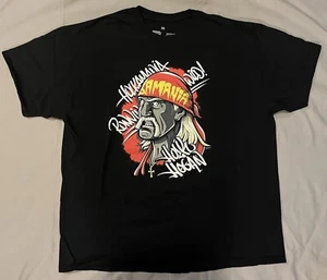 WWE Hulk Hogan T Shirt Urban Aztec Hulkamania Short Sleeve 2XL - Picture 1 of 15