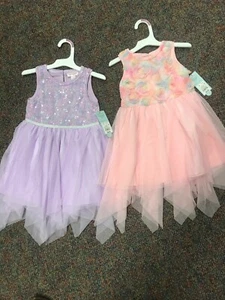 Abito in tulle nuovo con etichette di Cat & Jack ** scegli il colore ** 12 mesi - vendita al dettaglio 3T $24,99 - Foto 1 di 12