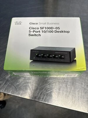 Cisco  Small Business 100 Series Unmanaged (SF100D-05) External Switch - Image 1 of 4