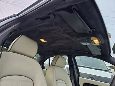 Dunkelgrau Einsatz Material Stretch Wildleder für Auto Van Headliner Tür Karten - Bild 1 von 4