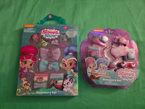 Shimmer & Shine Girls 18pc & 14pc Hair Accessory Sets New Fashion Gift Lot of 2 - Picture 1 of 9