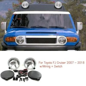 For Toyota FJ Cruiser 2007 - 2018 w/Wiring + Switch Fog Light Roof Driving Lamp - Picture 1 of 6
