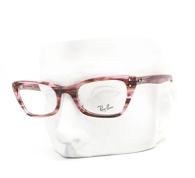 Gafas Ray-Ban Lady Burbank RB 5499 8363 Rayas Rosa 49 mm Sin Estuche Foto 1 de 4