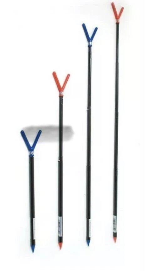 "Soporte de varilla Eagle Claw Y 12""-30"" azul" Foto 1 de 1