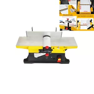 Junta/planadora eléctrica 220 V herramienta eléctrica para trabajar la madera cepilladora de bancos de 6" para trabajar la madera - Imagen 1 de 24