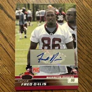 2008 Topps Stadium Club Rookie Auto Auto Fred Davis #133 Rookie Auto RC - Picture 1 of 2