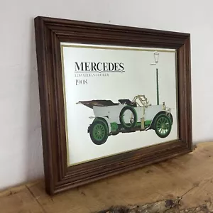 Mercedes Edwardian Tourer 1908 Vintage Spiegel, Automobil Auto Bild - Bild 1 von 13