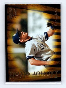 1996 Pinnacle Zenith Derek Jeter #147 New York Yankees Baseball Honor Roll