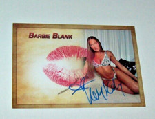 2022 Collectors Expo Wrestling Diva Barbie Blank(Kelly ) Autographed Kiss Card