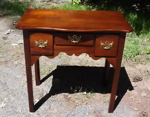 Togliere vintage stile ciliegio chippendale Petite console tavolo da sala lowboy toeletta - Foto 1 di 11