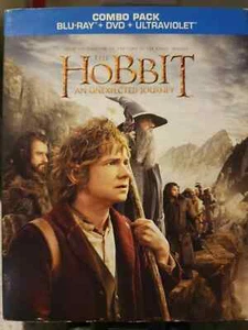 The Hobbit: An Unexpected Journey (Blu-ray/DVD 3-DISCS, WS) +Slipcover LIKE NEW - Picture 1 of 1