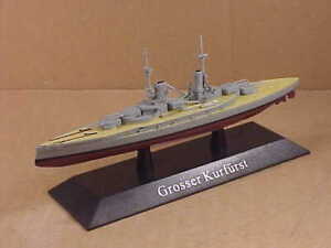 DAKS49 WWI SMS Grosser Kurfurst, 2nd Konig-Class BB 1:1250 De Agostini Warships