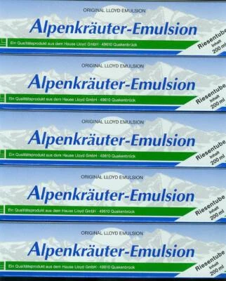 LLOYD Alpenkräuter (13,50 €/1L.) Emulsion Creme Salbe-
