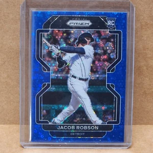 Jacob Robson 2022 Prizm Blue Donut Circles Prizm RC 90/199 - Picture 1 of 2