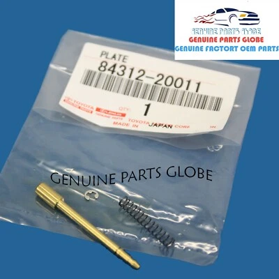 GENUINE OEM TOYOTA 4RUNNER COROLLA LAND CRUISER HORN CONTACT PLATE 84312-20011  - Image 1 of 2