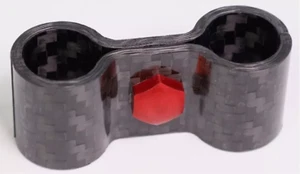 Auto AN6 Schlauch Separator Klemme 3 Stück, KOHLEFASER, Made in EU - Bild 1 von 6