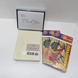 Hallmark Bakugan, Crown Collection Fantus Thank You Cards Sealed 4 Lots - Picture 1 of 8